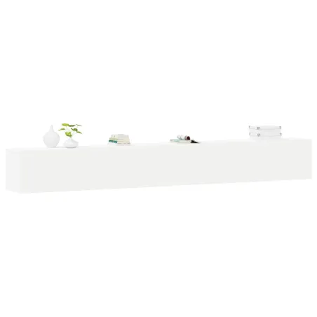 Ensemble de meubles TV 3 pcs Blanc Bois d'ingénierie