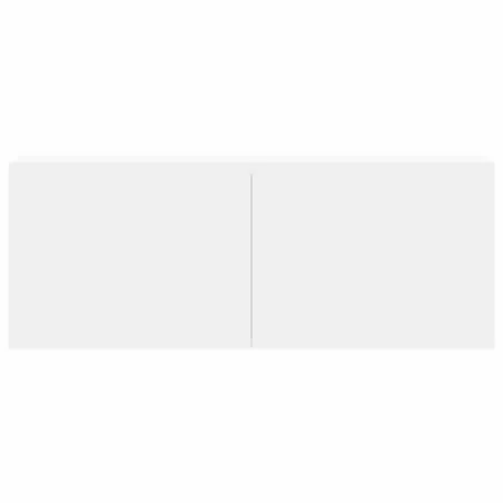 Ensemble de meubles TV 3 pcs Blanc Bois d'ingénierie