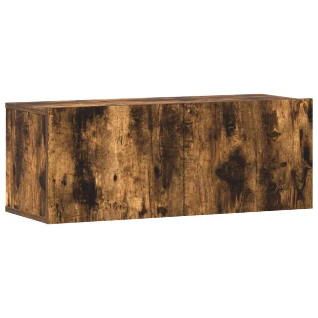 Ensemble de meubles TV 3 pcs Chêne fumé Bois d'ingénierie