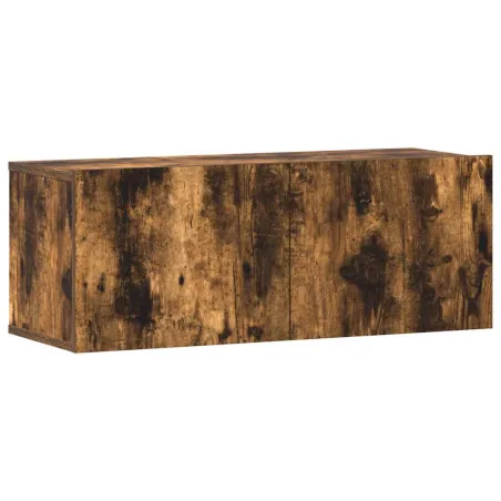 Ensemble de meubles TV 3 pcs Chêne fumé Bois d'ingénierie