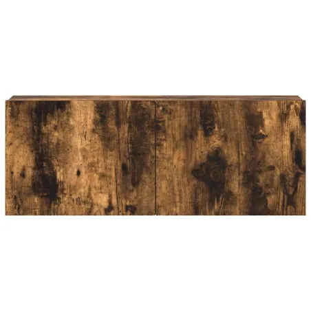 Ensemble de meubles TV 3 pcs Chêne fumé Bois d'ingénierie