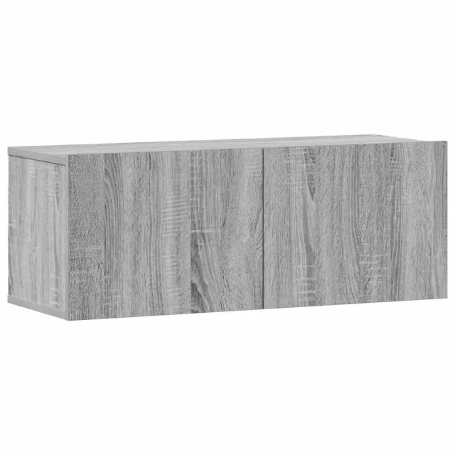 Ensemble de meubles TV 3 pcs Sonoma gris Bois d'ingénierie