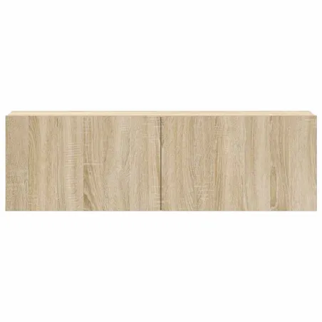 Ensemble de meubles TV 3 pcs Chêne sonoma Bois d'ingénierie