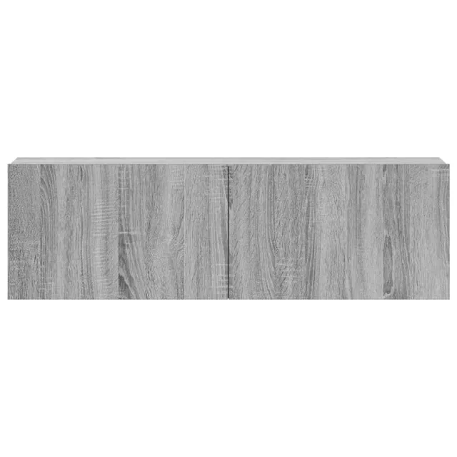 Ensemble de meubles TV 3 pcs Sonoma gris Bois d'ingénierie