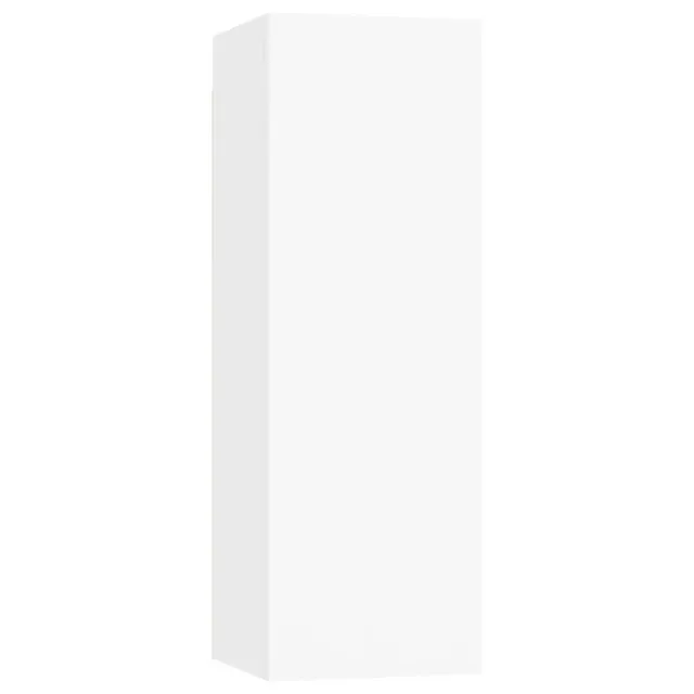 Ensemble de meubles TV 8 pcs Blanc Bois d'ingénierie