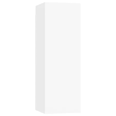 Ensemble de meubles TV 8 pcs Blanc Bois d'ingénierie