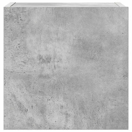 Ensemble de meubles TV 7 pcs Gris béton Bois d'ingénierie