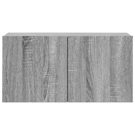 Ensemble de meubles TV 7 pcs Sonoma gris Bois d'ingénierie