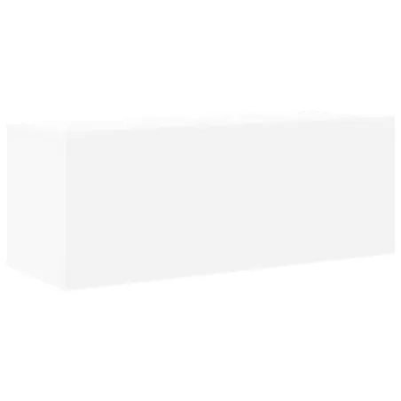 Ensemble de meubles TV 7 pcs Blanc Bois d'ingénierie