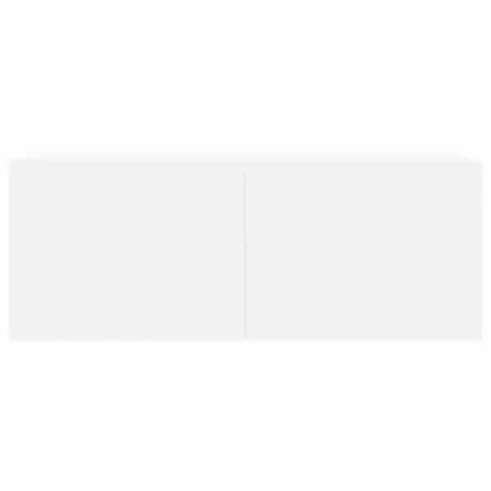 Ensemble de meubles TV 7 pcs Blanc Bois d'ingénierie