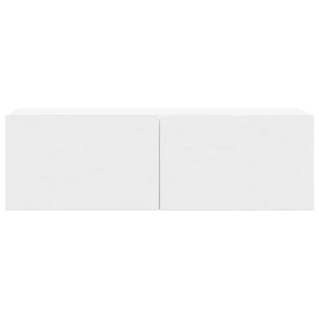 Ensemble de meubles TV 7 pcs Blanc Bois d'ingénierie