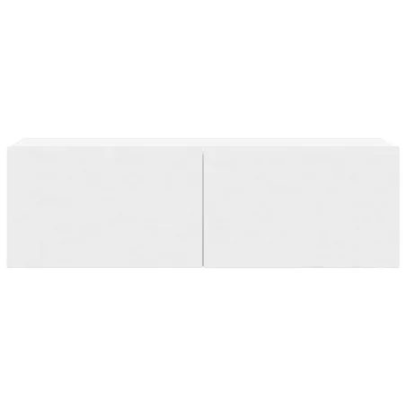 Ensemble de meubles TV 7 pcs Blanc Bois d'ingénierie