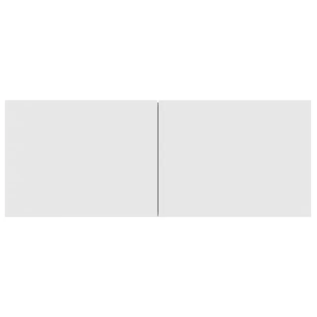 Ensemble de meubles TV 4 pcs Blanc Bois d'ingénierie