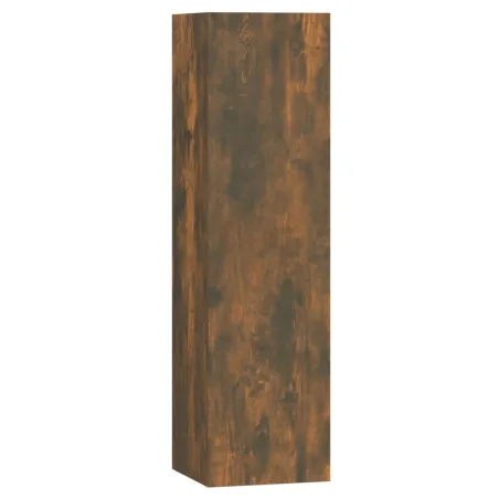 Ensemble de meubles TV 7 pcs Chêne fumé Bois d'ingénierie