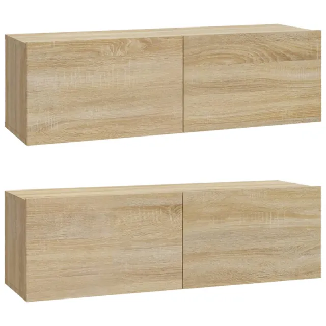 Ensemble de meubles TV 6 pcs Chêne sonoma Bois d'ingénierie