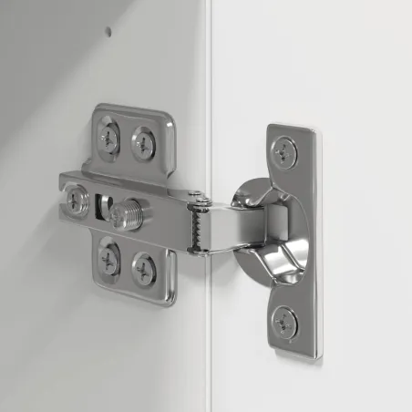 Ensemble de meubles TV 4 pcs Blanc Bois d'ingénierie