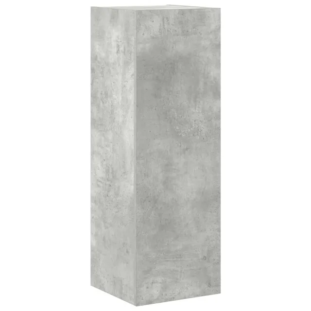 Ensemble de meubles TV 4 pcs Gris béton Bois d'ingénierie