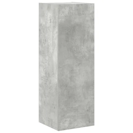 Ensemble de meubles TV 4 pcs Gris béton Bois d'ingénierie