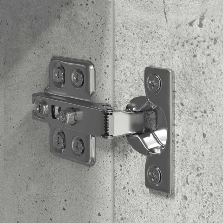 Ensemble de meubles TV 4 pcs Gris béton Bois d'ingénierie