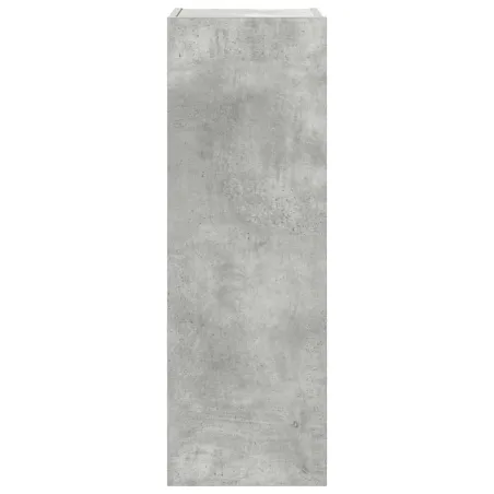 Ensemble de meubles TV 4 pcs Gris béton Bois d'ingénierie