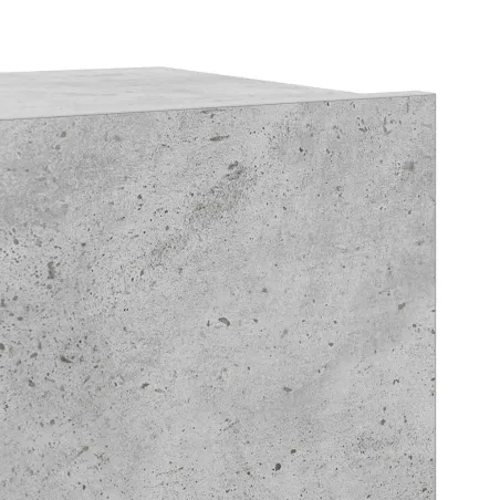 Ensemble de meubles TV 4 pcs Gris béton Bois d'ingénierie