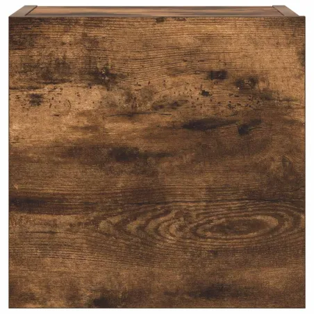 Ensemble de meubles TV 4 pcs Chêne fumé Bois d'ingénierie