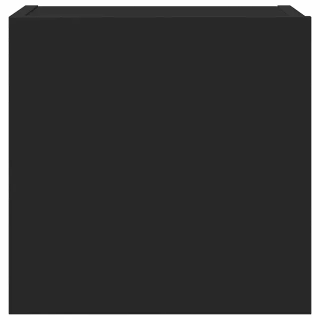 Ensemble de meubles TV 4 pcs Noir Bois d'ingénierie