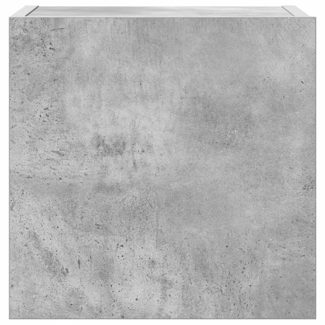 Ensemble de meubles TV 4 pcs Gris béton Bois d'ingénierie