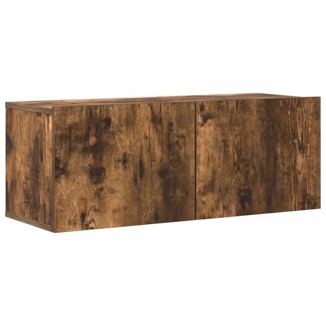 Ensemble de meubles TV 4 pcs Chêne fumé Bois d'ingénierie