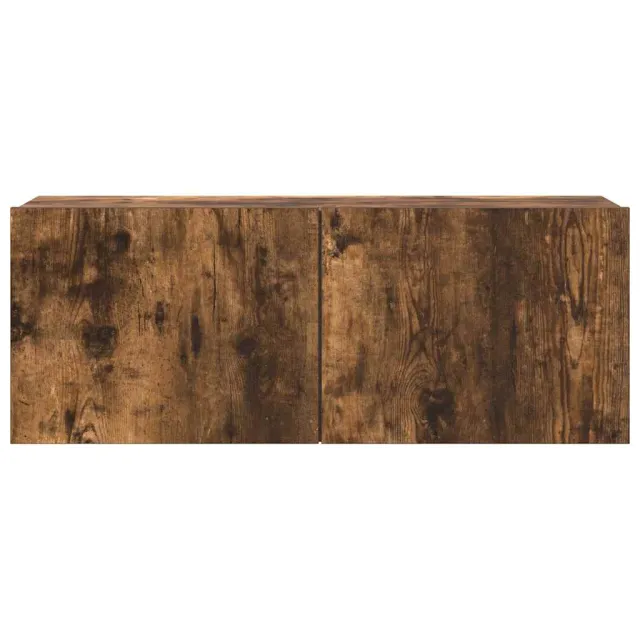 Ensemble de meubles TV 4 pcs Chêne fumé Bois d'ingénierie