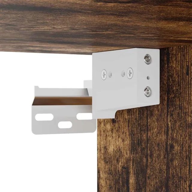 Ensemble de meubles TV 4 pcs Chêne fumé Bois d'ingénierie