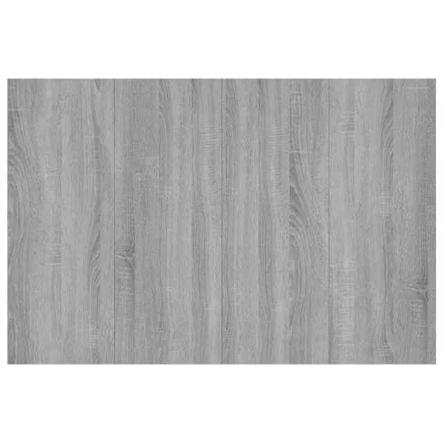 Tête de lit avec armoires sonoma gris Bois d'ingénierie