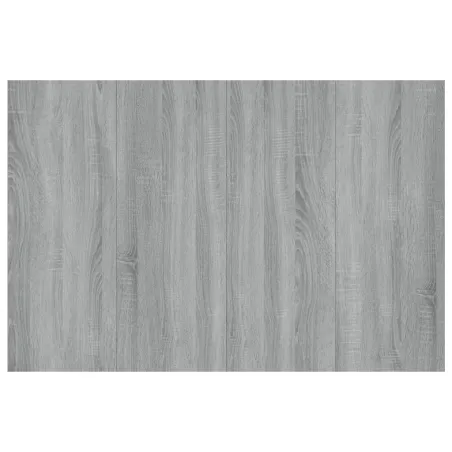 Tête de lit avec armoires sonoma gris Bois d'ingénierie