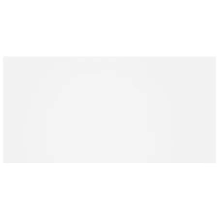 Tête de lit avec armoires Blanc Bois d’ingénierie