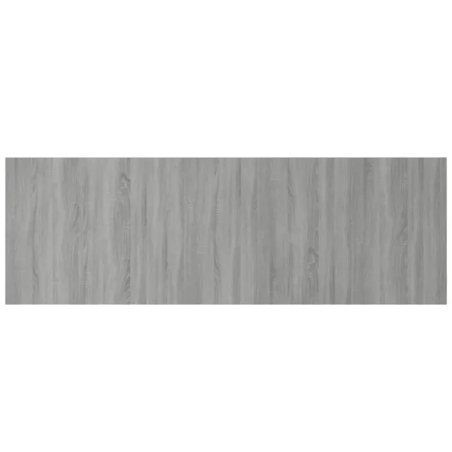 Tête de lit avec armoires sonoma gris Bois d'ingénierie