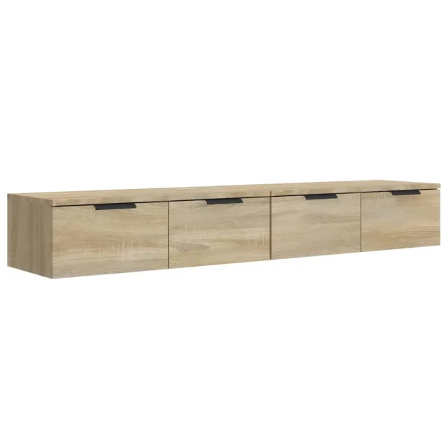 Armoires murales 2pcs Chêne sonoma 68x30x20cm Bois d'ingénierie