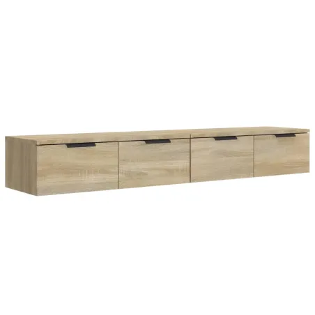 Armoires murales 2pcs Chêne sonoma 68x30x20cm Bois d'ingénierie