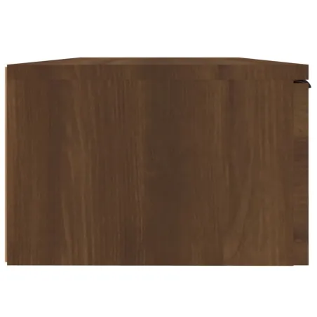 Armoires murales 2pcs Chêne marron 68x30x20cm Bois d'ingénierie