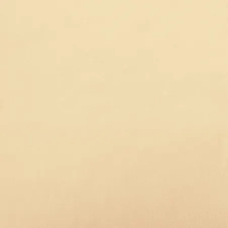 Fauteuil à oreilles avec tabouret crème velours