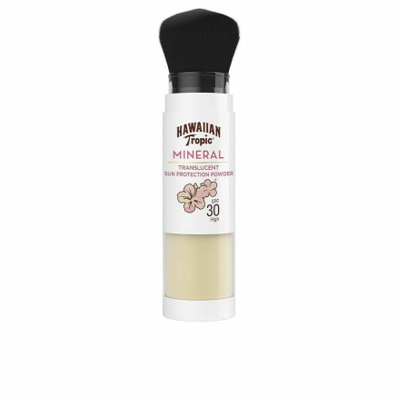 Protector Solar con Color Hawaiian Tropic Mineral Brush Brocha Spf 30