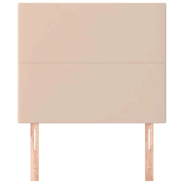 Tête de lit Cappuccino 80x5x118/128 cm Similicuir