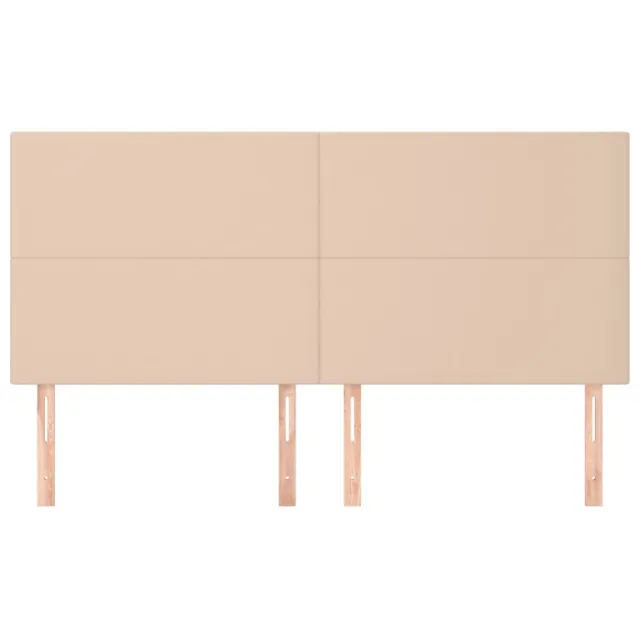 Tête de lit Cappuccino 200 x 5 x 118/128 cm Similicuir