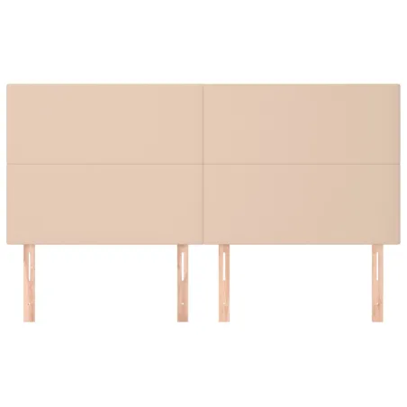 Tête de lit Cappuccino 200 x 5 x 118/128 cm Similicuir