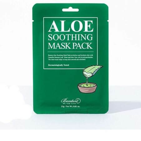 Hydraterend Gezichtsmasker Benton Aloe Soothing Aloë Vera 23 g 50 ml