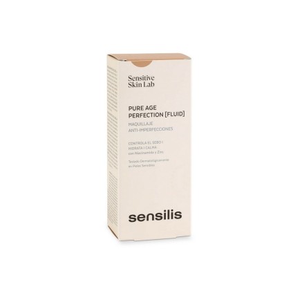Base de Maquillaje Cremosa Sensilis Pure Age Perfection 04-pêche Anti 2