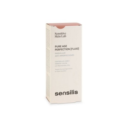 Cremige Make-up Grundierung Sensilis Pure Age Perfection 05-pêche Ant 2