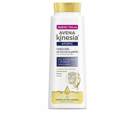 Gel de Ducha Avena Kinesia Avena Topic 750 ml Sin Jabón