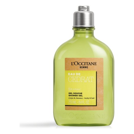 Gel Doccia L'Occitane En Provence Homme 250 ml Lavanda Pepe Noce mosca