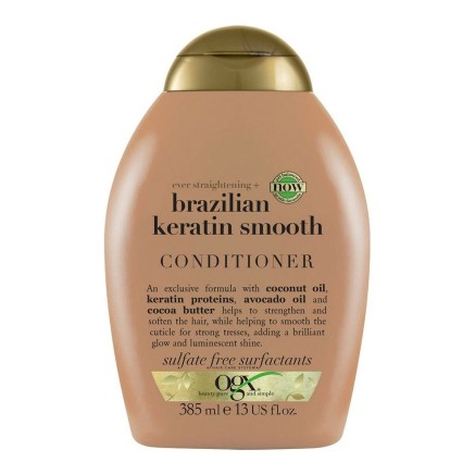 Balsamo OGX Brazilian Keratin Levigante 385 ml