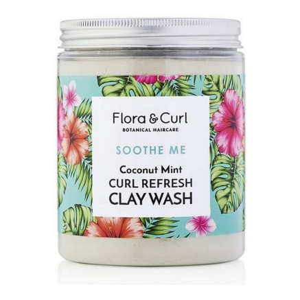 Anti-hairloss Cream Flora & Curl Soothe Me Mint Coconut Clay Refreshin